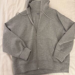 Old Navy Active Gray Fleece Jacket